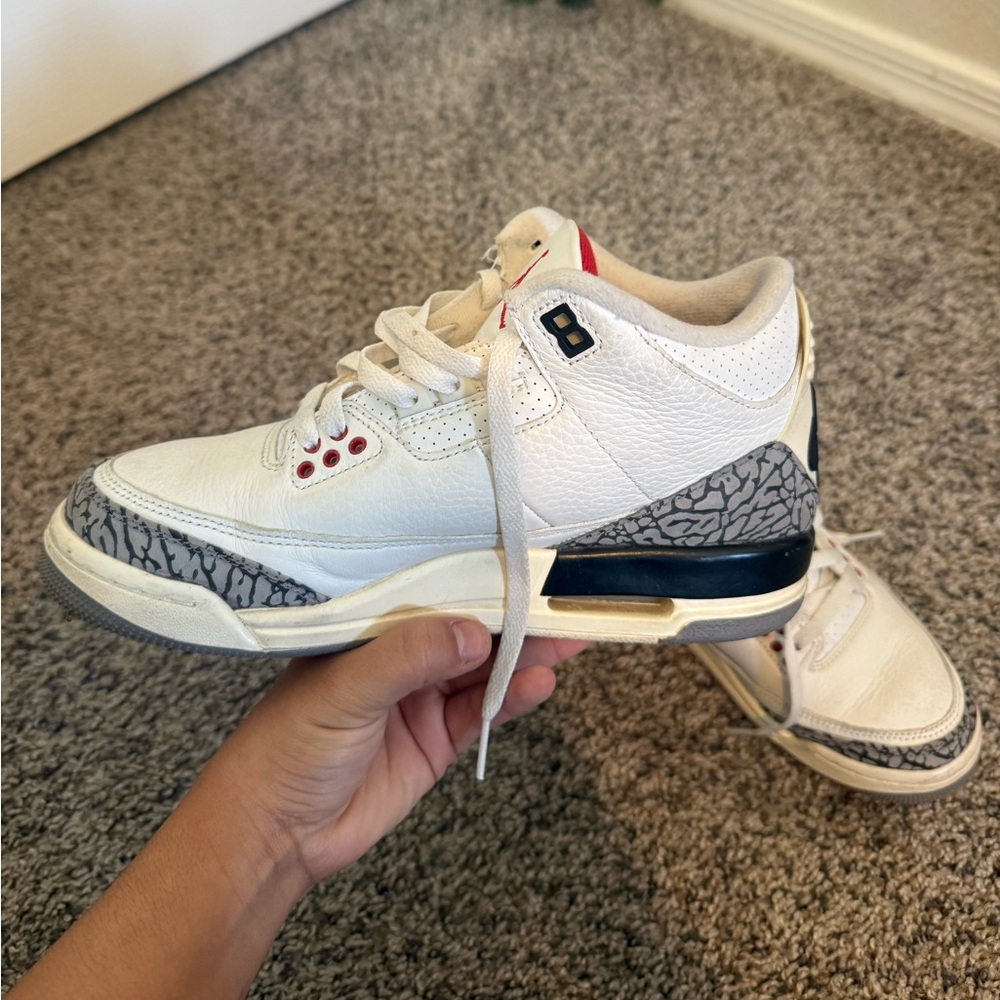 Air Jordan 3 Retro GS ‘White Cement Reimagined’ 7.5 W
